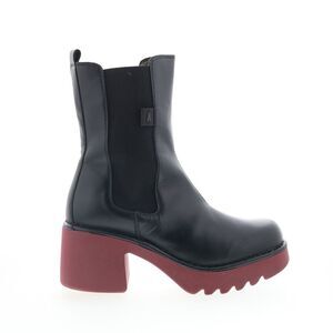 Fly London Womens Moya Black Boots (NWT)